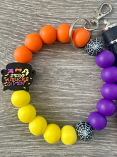 Load image into Gallery viewer, Halloween Movies- wristlet keychains