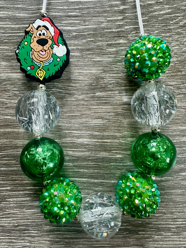 Christmas Characters- Scooby statement necklace