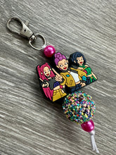 Load image into Gallery viewer, Zipper pull keychain