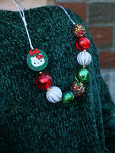 Load image into Gallery viewer, Christmas Characters- Hello Kitty statement necklace