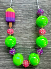 Load image into Gallery viewer, Throwback Thursday- popsicle statement necklace