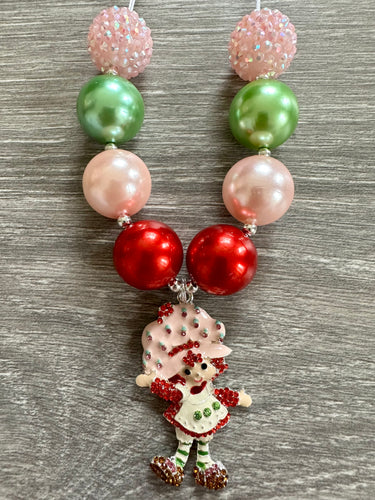 Strawberry Shortcake pendant