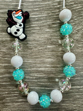Load image into Gallery viewer, Christmas Characters- Olaf statement necklace