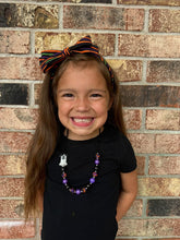 Load image into Gallery viewer, Halloween- ghost Mickey statement necklace