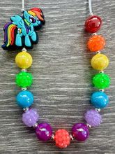 Load image into Gallery viewer, Throwback Thursday- pony statement necklace