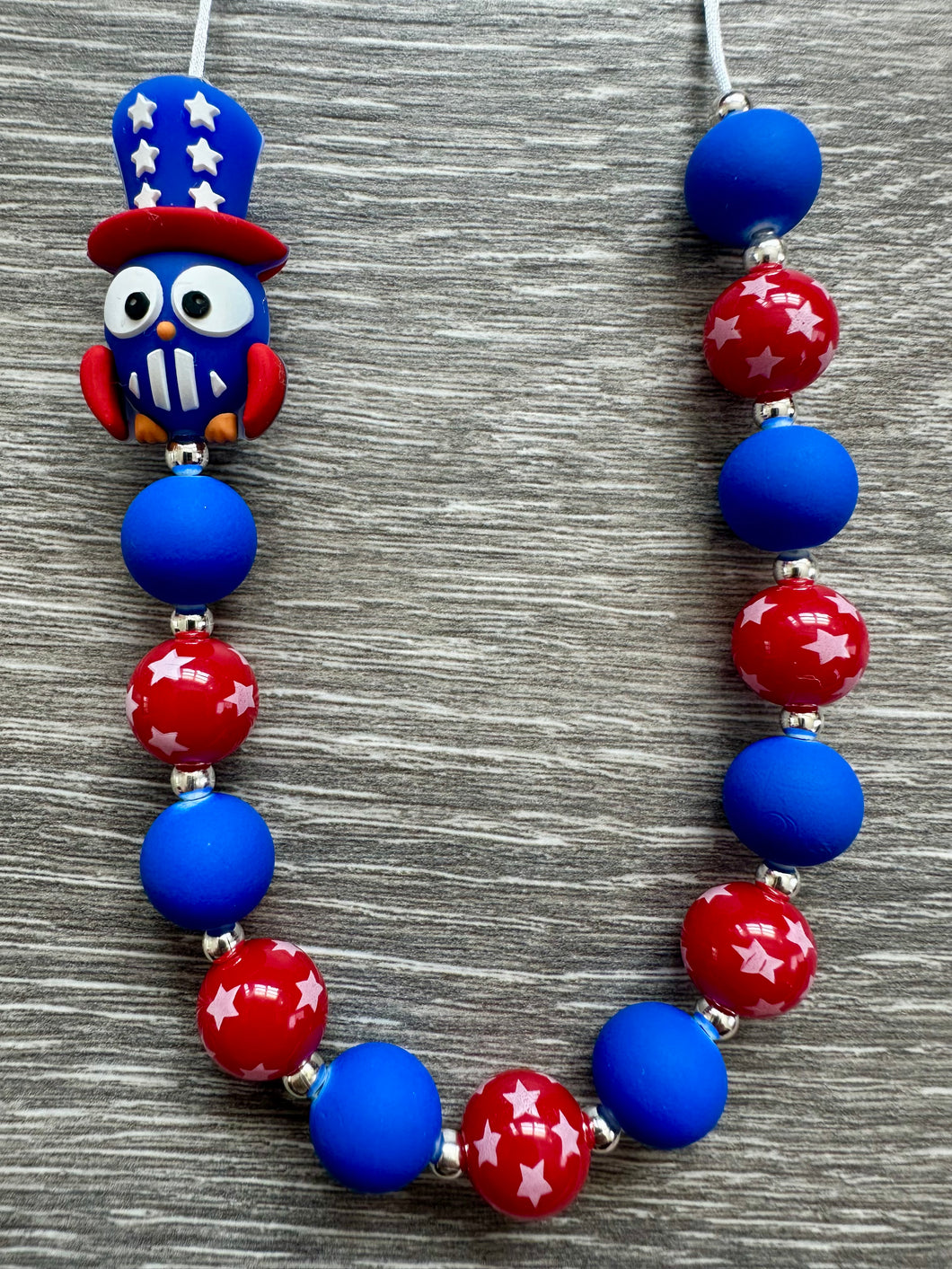 Red White & Blue- owl statement