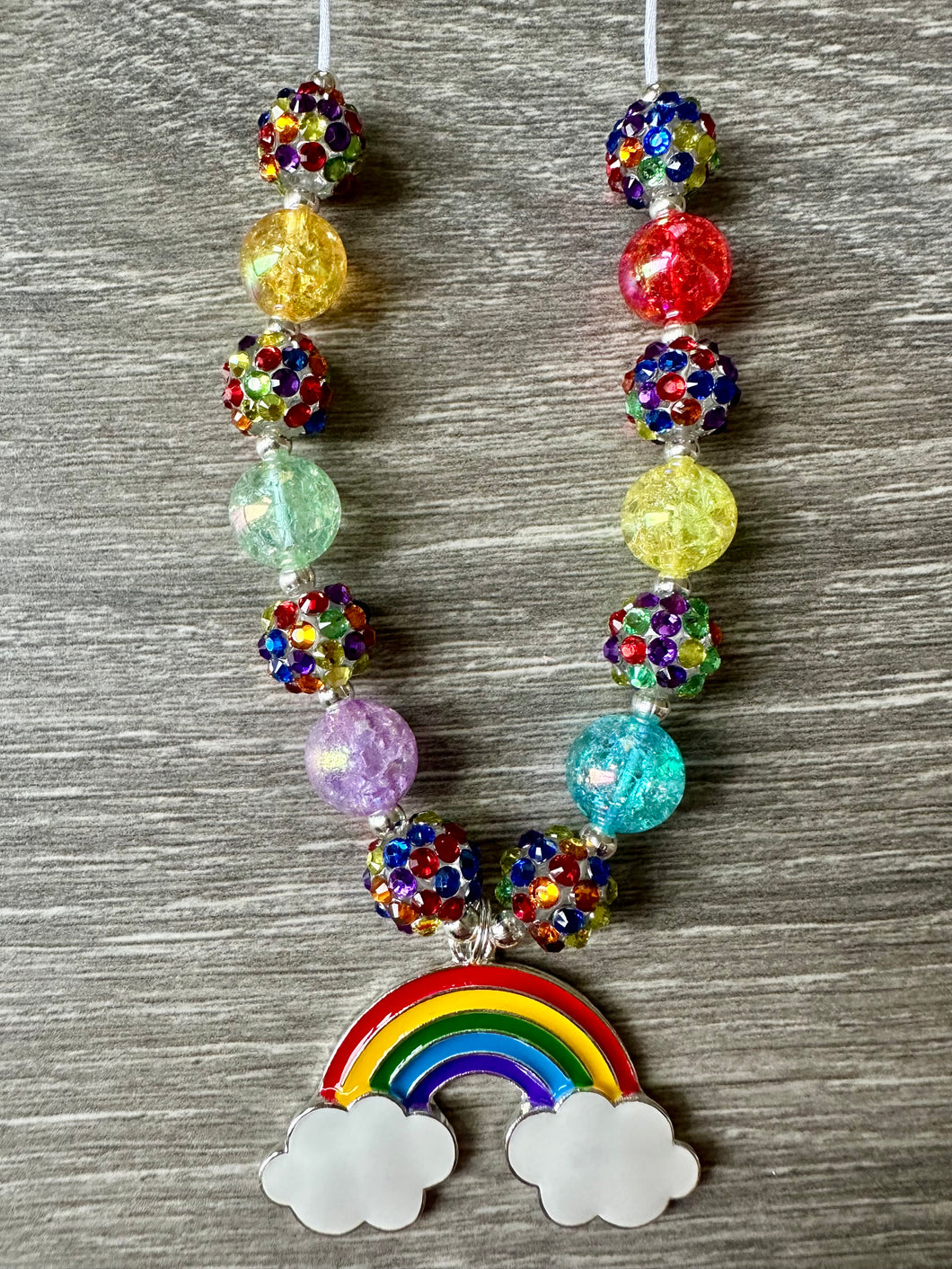 St. Patrick’s Day- rainbow pendant