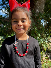 Load image into Gallery viewer, Christmas Characters- Santa Mickey statement necklace