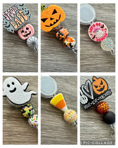 Halloween- badge reels