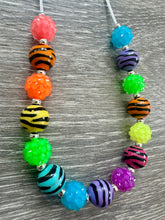 Load image into Gallery viewer, Throwback Thursday- zebra print skinny necklace