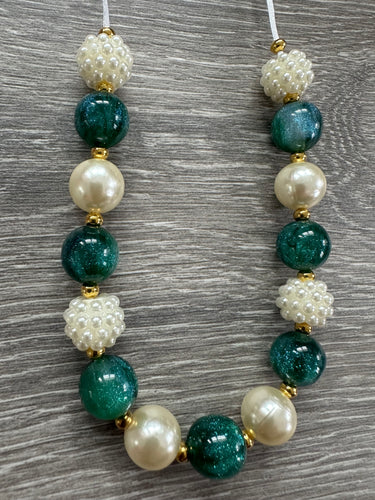 Thanksgiving- emerald & pearl skinny