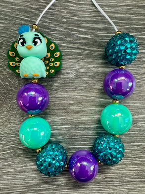Paws & Claws- peacock statement