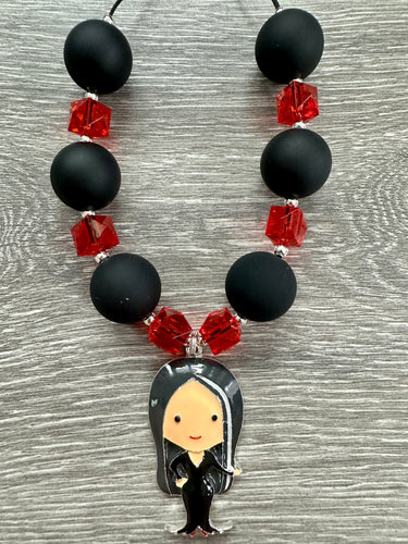 Halloween- Morticia pendant