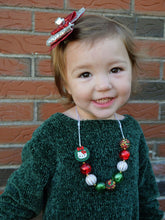 Load image into Gallery viewer, Christmas Characters- Hello Kitty statement necklace