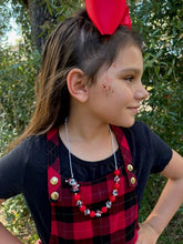 Load image into Gallery viewer, Christmas Characters- Santa Mickey statement necklace