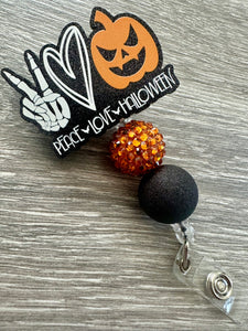 Halloween- badge reels