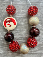 Holiday- sugar cookie snowman statement