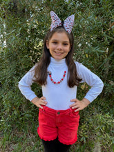 Load image into Gallery viewer, Christmas Characters- Santa Mickey statement necklace