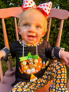 Fall Food- candy corn pendant