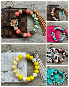 Paws & Claws- wristlet keychain