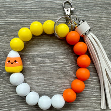 Load image into Gallery viewer, Fall Food- wristlet keychains
