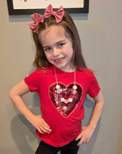 Load image into Gallery viewer, Valentine’s Day- heart print necklace