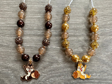 Friends- Chip & Dale pendants