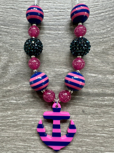 Fun in the Sun- pink anchor statement