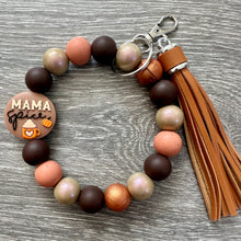 Load image into Gallery viewer, Fall Food- wristlet keychains