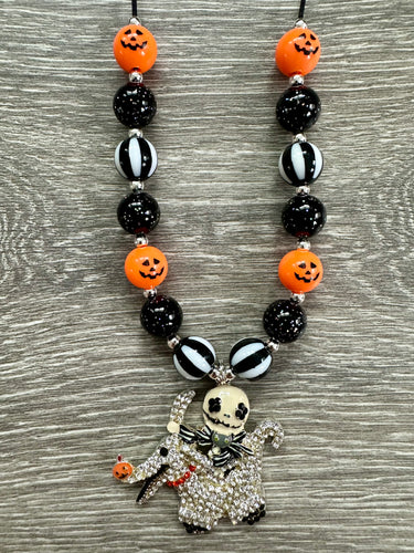 Halloween- Jack & Zero pendant