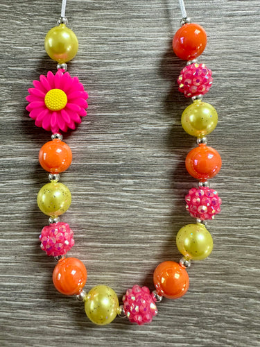 Throwback Thursday- pink flower statement