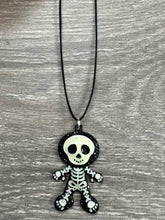 Load image into Gallery viewer, Halloween- skeleton pendant only