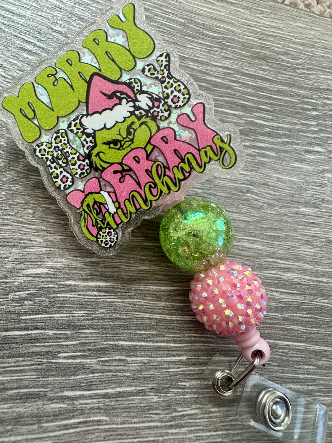 Christmas Characters- retractable badge reels