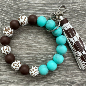 Paws & Claws- wristlet keychain
