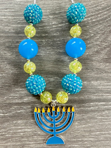 Holiday- Menorah pendant