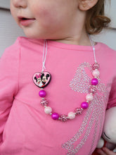 Load image into Gallery viewer, Valentine’s Day- Mickey &amp; Minnie statement necklace