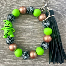 Load image into Gallery viewer, Halloween Movies- wristlet keychains