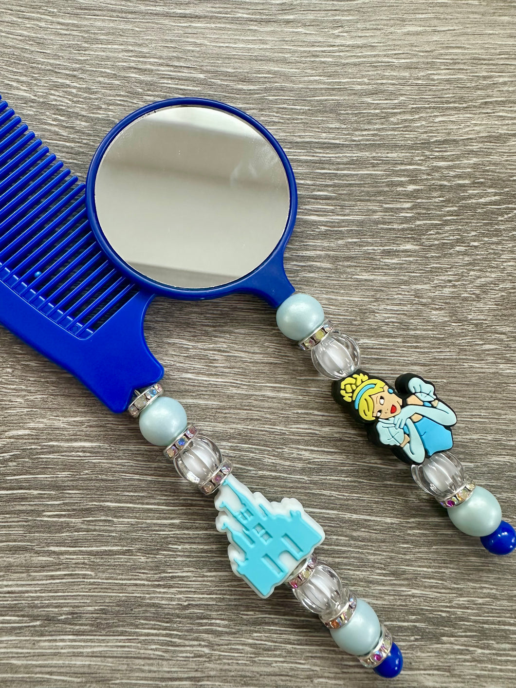 Stocking Stuffers- comb and mirror set