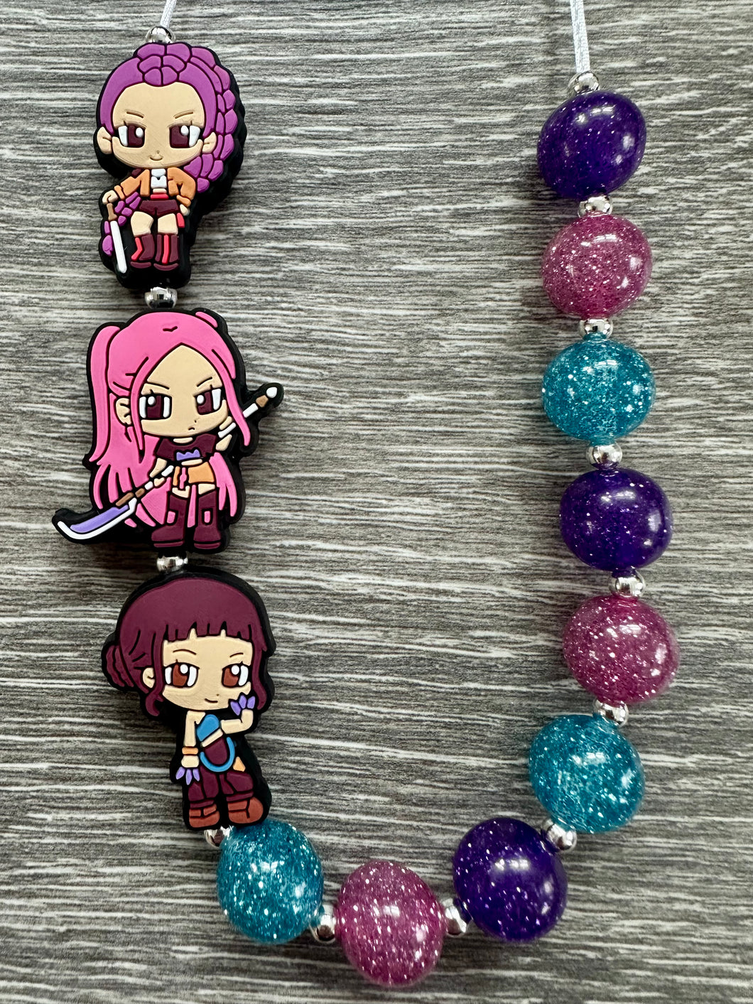 Stocking Stuffers- HUNTR/X statement necklace