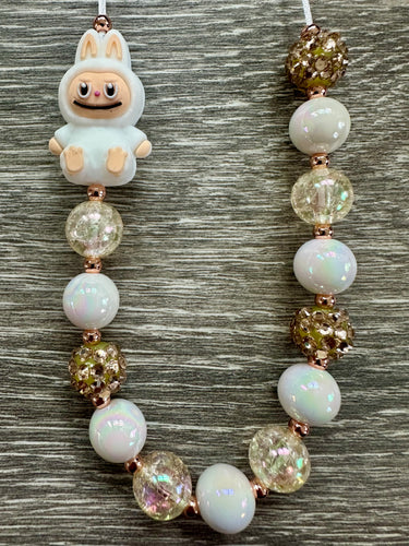 Stocking Stuffers- Labubu statement necklace