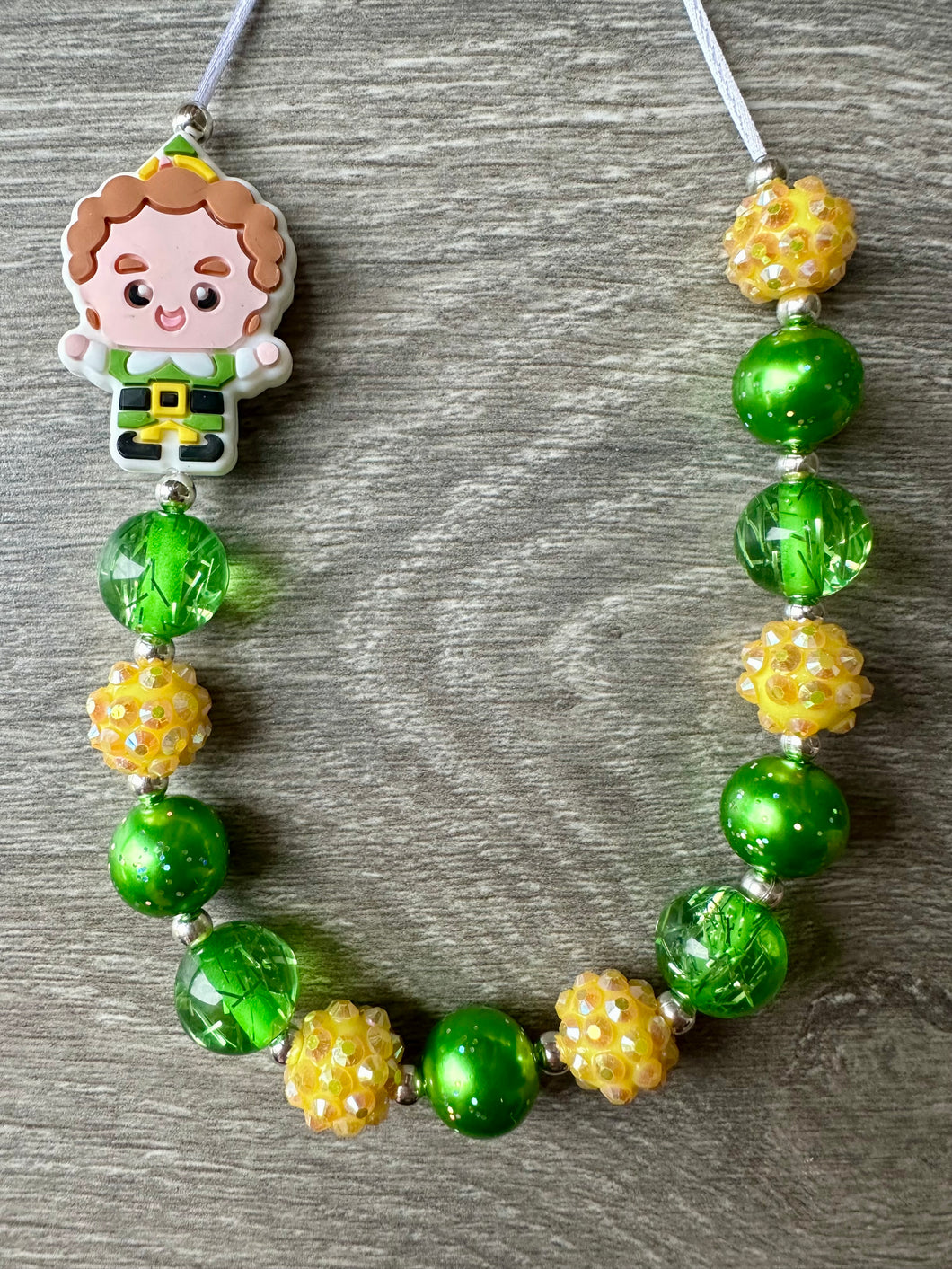 Christmas Characters- Elf statement necklace