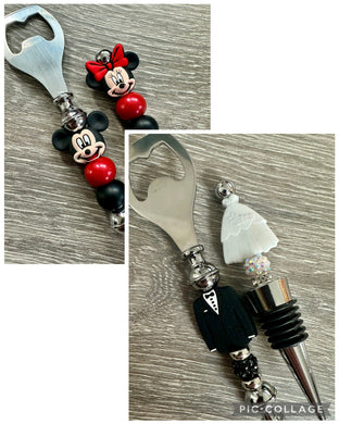 Stocking Stuffers- wine stopper & bottle opener set