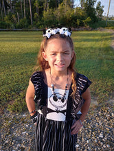 Load image into Gallery viewer, Halloween- Jack Skellington statement necklace