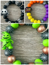 Load image into Gallery viewer, Halloween Movies- wristlet keychains