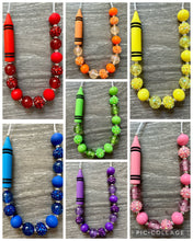 Load image into Gallery viewer, School- crayon statement