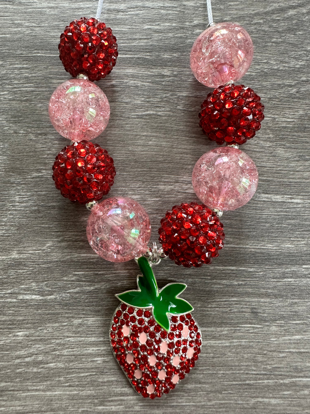 Valentine’s Day Sweets- strawberry pendant