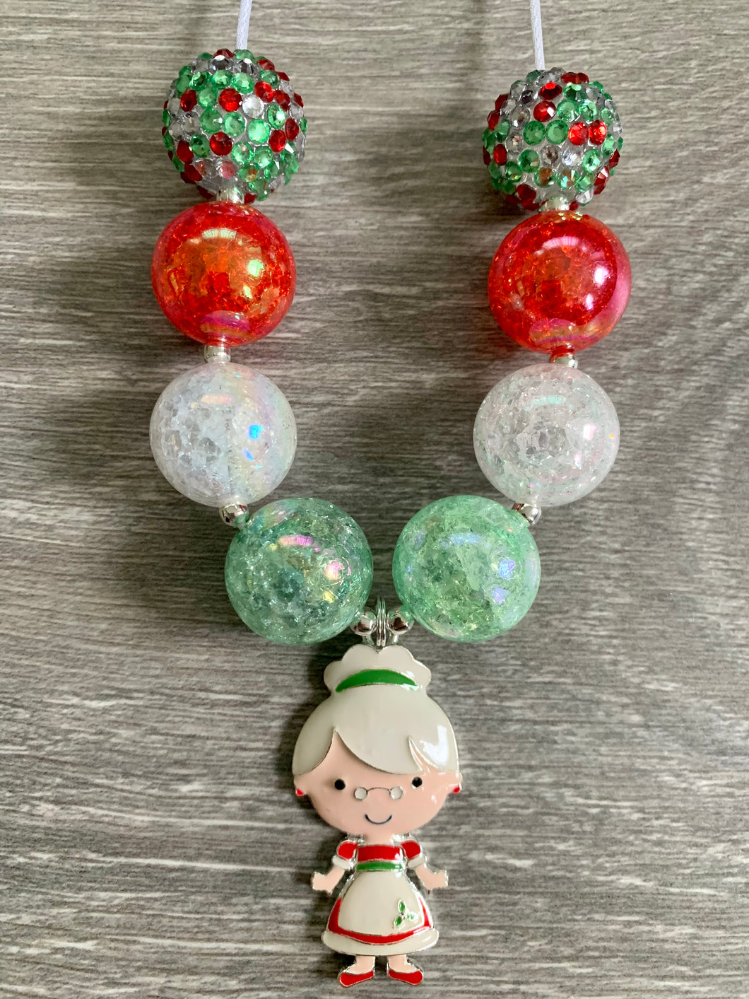 Holiday- Mrs. Clause pendant