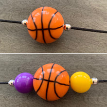 Load image into Gallery viewer, Single Bead- basketball