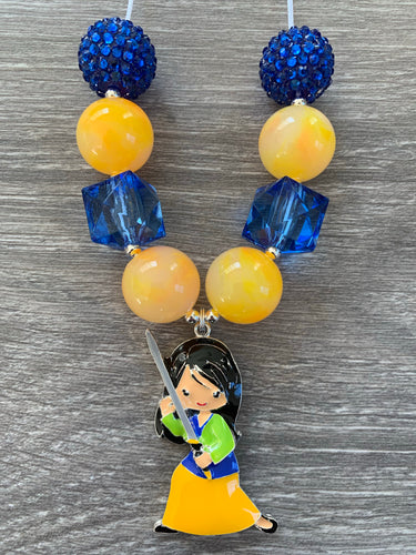 Princess- Mulan pendant