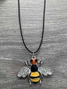 Fairy Garden- bee pendant only